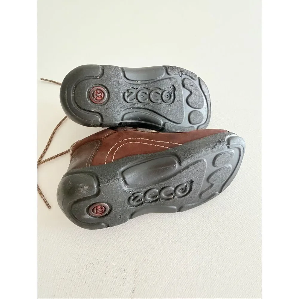 Ecco Infant Sporty Size 22 / 6 US Brown Lace Up Shoes